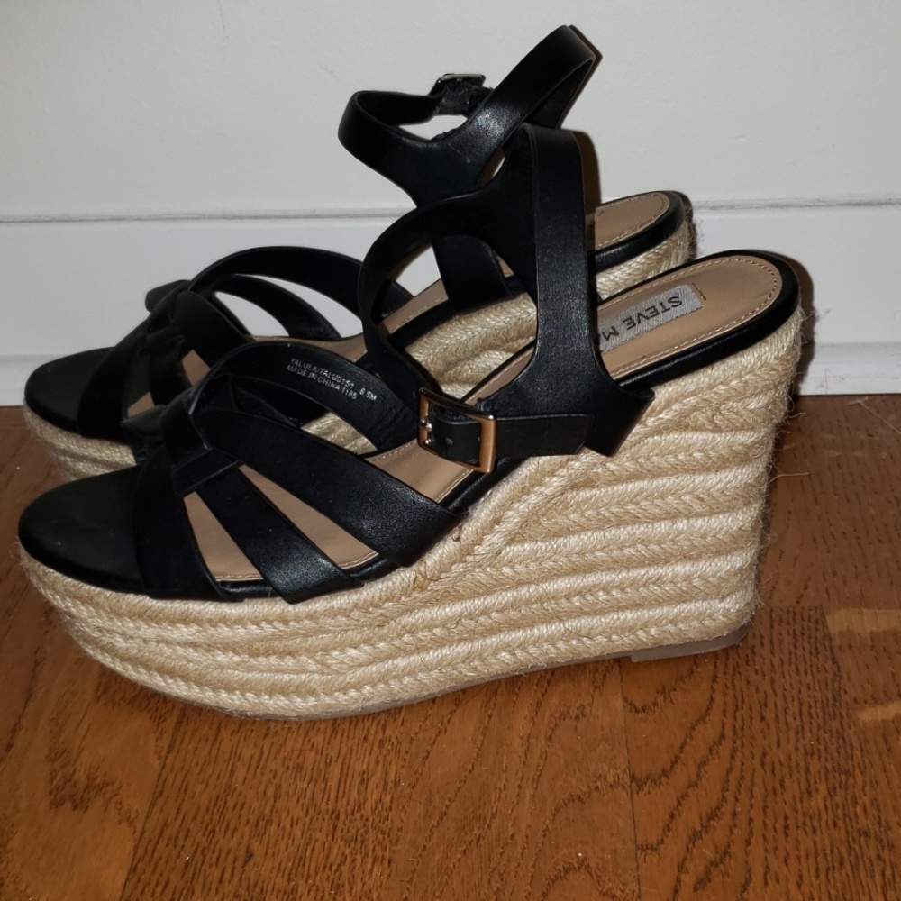 Steve Madden espadrille wedge sandal